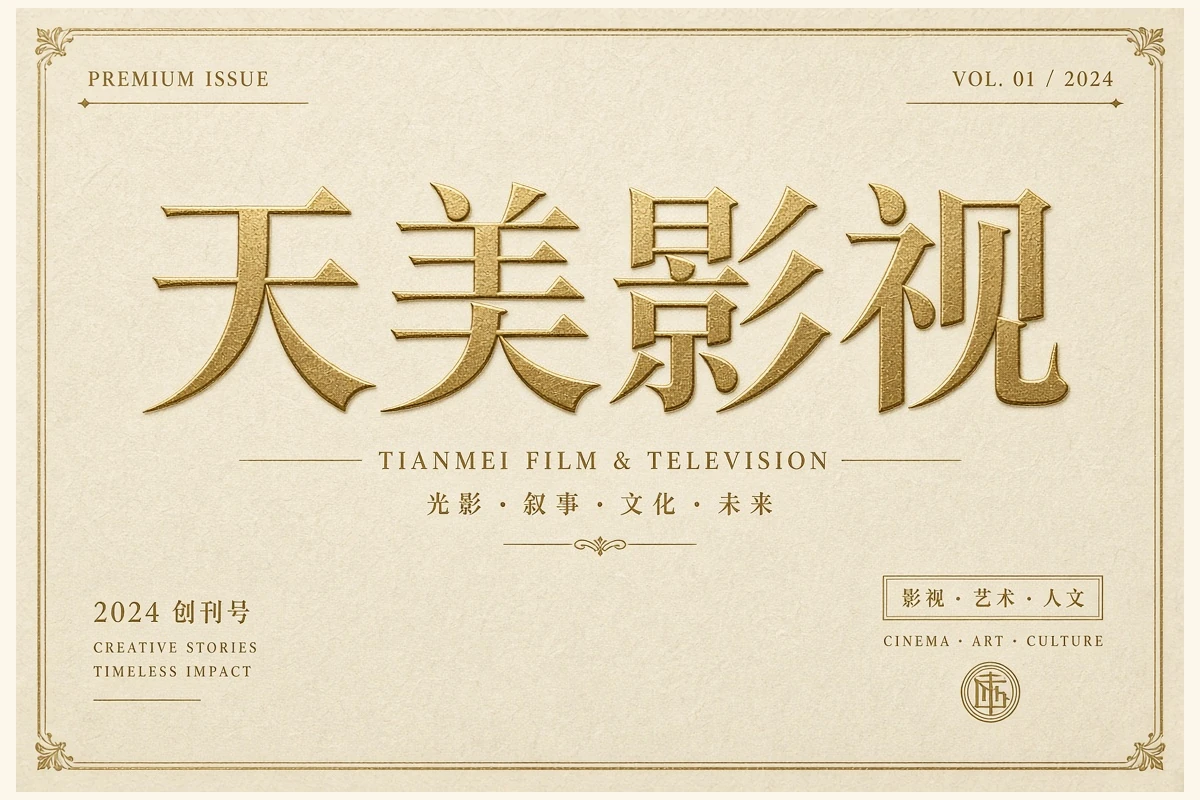 天美影视品牌光影插图